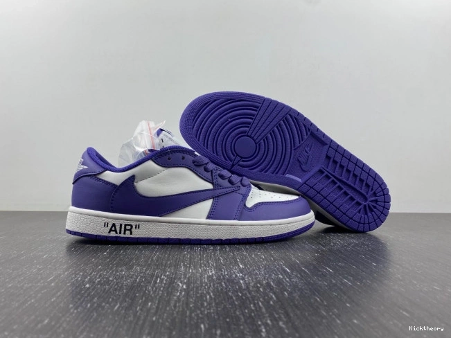 Kick Theory SCOTT JORDAN AIR DM7890-386 TRAVIS OFF-WHITE 1 CUSTOM X X 0813